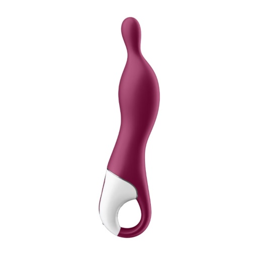 Satisfyer - A-Mazing 1 神奇A点震动器 - 莓果色 照片