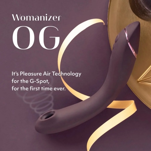 Womanizer - OG Pleasure Air G點吸啜器 - 紫紅色 照片