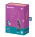 Satisfyer - 深入式震動型肛塞 - 深灰色 照片-5
