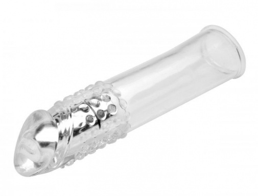 Size Matters - Penis Vibro Sleeve with Bullet - Clear photo