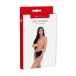 Me You Us - Latex Crotchless Panties - Black - S photo-3