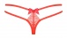 Obsessive - Intensa Double Thong - Cherry Tomato - L/XL photo-8