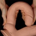 Lovetoy - 12" 巨型双头仿真阳具 - 肉色 照片-7
