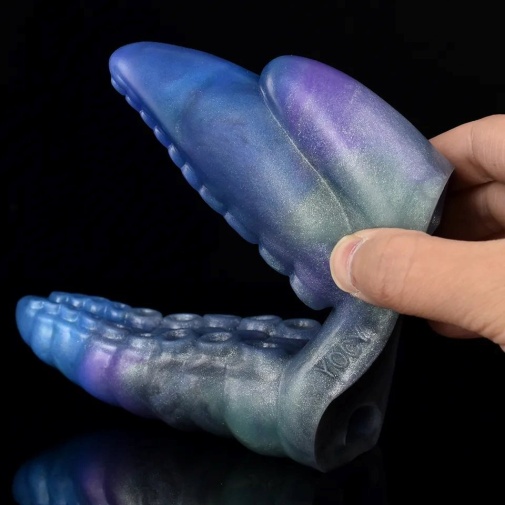 FAAK - Tentacle Vibro Finger Sleeve - Galaxy photo