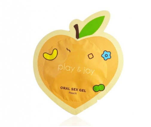 Play & Joy - 情趣口交潤滑液 水蜜桃味 - 15ml 照片
