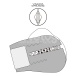 Lovetoy - Streetgirl #15 Sensation Pulse Masturbator 2.7kg - Black photo-3