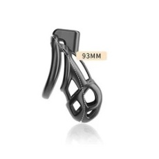 Sevanda - Naja-Cobra Chastity Cage M - Black photo