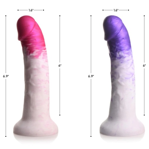 Strap U - Real Swirl Dildo - Purple photo