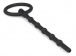Sinner Gear - Long Hollow Silicone Penis Plug - Black photo-2