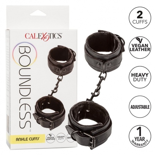 CEN - Boundless Ankle Cuffs - Black photo