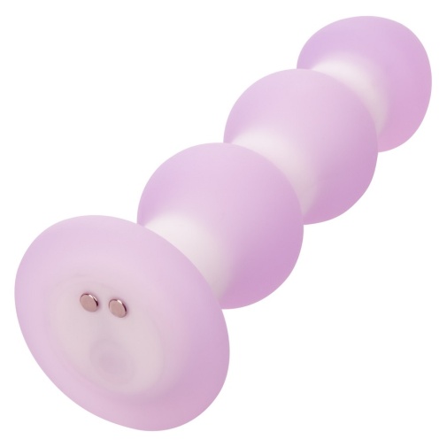 CEN - Lavender Haze Beaded Vibro Plug - Purple photo