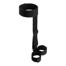 Bedroom Fantasies - Soft Arm Restains w Collar - Black photo