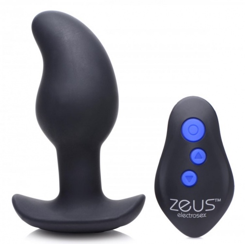Zeus Electrosex - 8X Volt Drop E-Stim Prostate Massager - Black photo