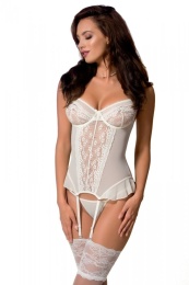 Avanua - Ariel Corset - Ecru - XXL/XXXL 照片
