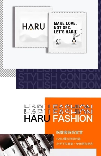 HARU - G-Spot Condoms 10's Pack photo