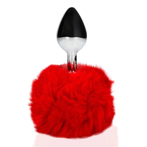 Ouch - Bunny Tail Plug - Red 照片