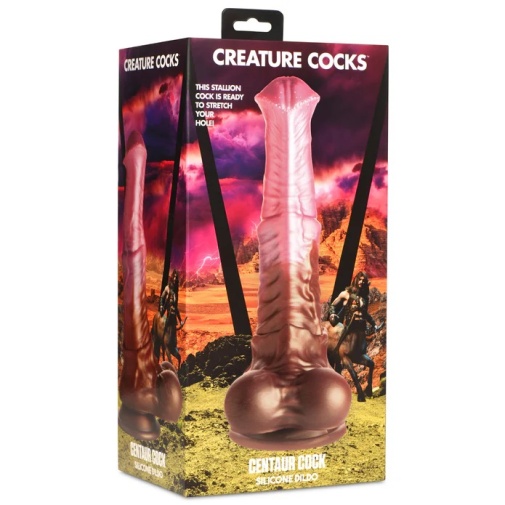 Creature Cocks - 半人馬假陽具 - 粉紅色/啡色 照片