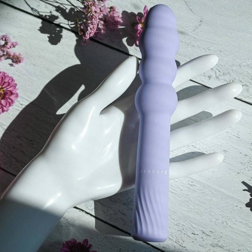 Gender X - Bumpy Ride Vibrator - Purple photo