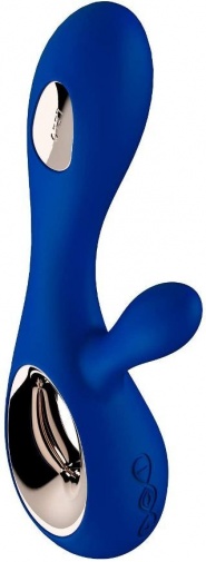 Lelo - Soraya Wave Rabbit Vibrator - Midnight Blue photo