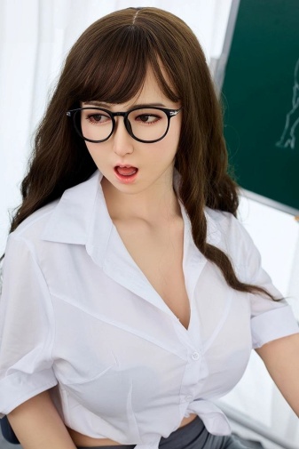 Johanna Asian Realistic Sex Doll, Curvy Body, Ultra Soft Silicone 166 cm (5'4 ft) photo