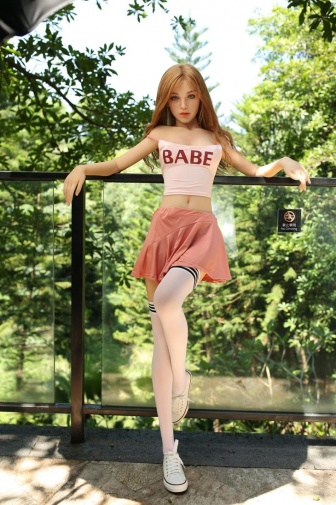 Iris European Realistic Sex Doll, Skinny Body, Ultra Soft Silicone 174 cm (5’7 ft) photo