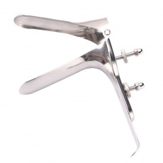MT - Vaginal Speculum Long - Silver photo
