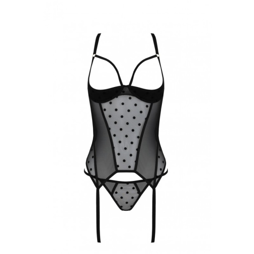 Passion - Marina Corset - Black - L/XL photo