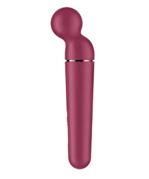 Satisfyer - Planet Wand-er 按摩器 - 红莓色 照片