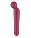 Satisfyer - Planet Wand-er 按摩器 - 红莓色 照片-2