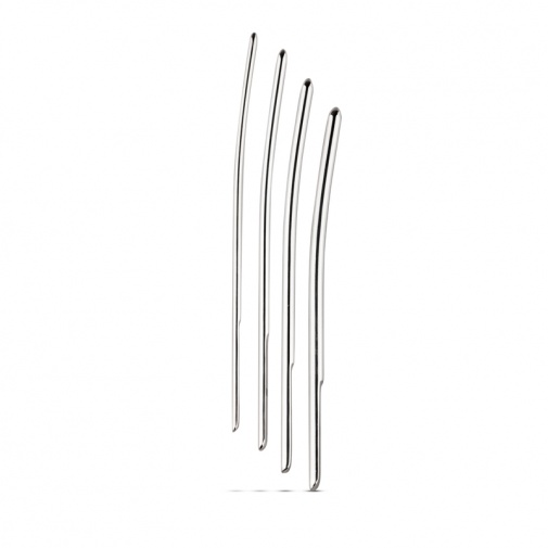 Sinner Gear - Dilator Set 4 pcs - Silver photo