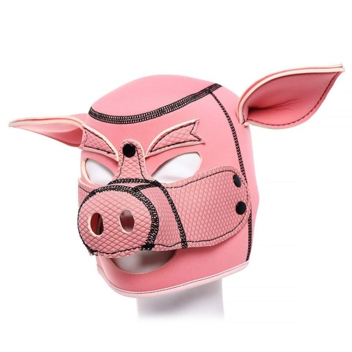 Kiotos - Pig BDSM Hood - Pink photo