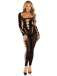 Leg Avenue - Reckless Intentions Bodystocking - Black photo