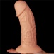 Lovetoy - 9.5" 彎曲仿真陽具 - 肉色 照片-4