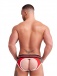 Mister B - Urban Lisbon Jock Brief  露股内裤 - 红色/绿色 - 中码 照片-6