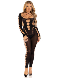 Leg Avenue - Reckless Intentions Bodystocking - Black photo