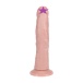 RealRock - 8" Vibro Curve Dildo - Flesh photo-2