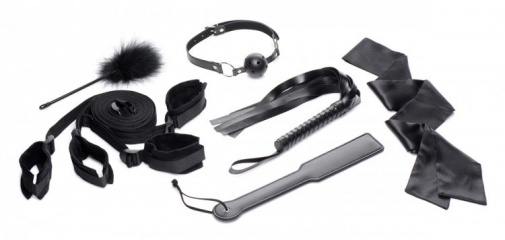 Strict - Bed Restraint Bondage Kit - Black photo