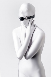 Anonymo - Ball Soft Gag - Black photo