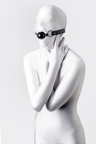 Anonymo - Ball Soft Gag - Black photo