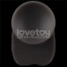 Lovetoy 16" 双层皮肤矽胶制仿真阳具 大码  - 黑色 照片-15