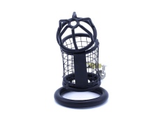 Kiotos - Squares Chastity Cage - Black photo