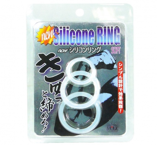 Mode Design - Silicone Ring Soft - Clear photo