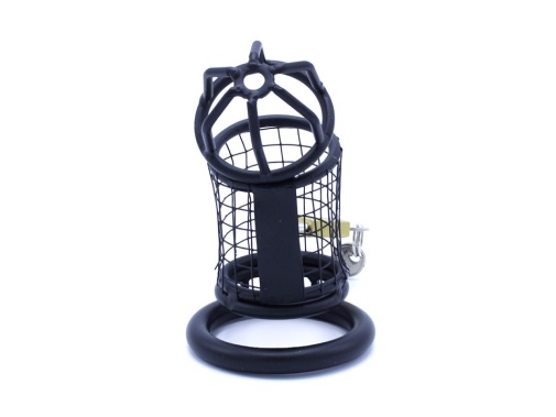 Kiotos - Squares Chastity Cage - Black photo