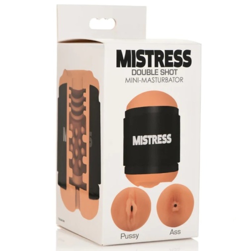 Mistress - Double Shot Pussy And Ass Stroker - Flesh photo