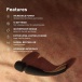 Lelo - Smart Wand 2 全身按摩棒 中码 - 蓝色 照片-4