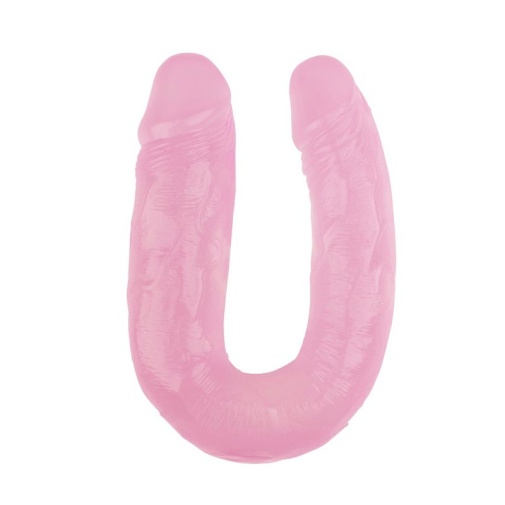 Chisa - 14″双头假阳具 - 粉色 照片