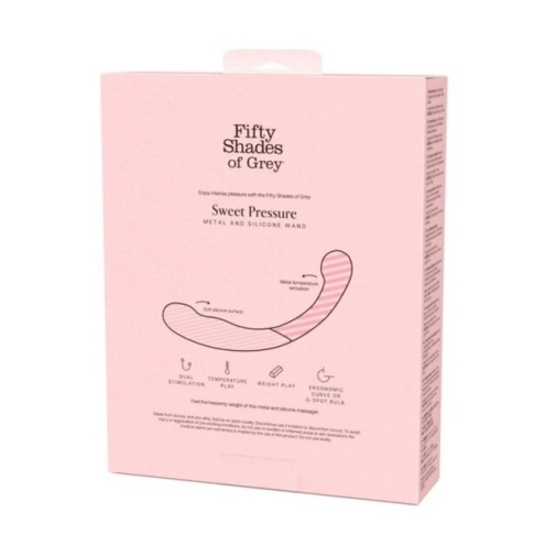 Fifty Shades of Grey – Sweet Pressure Double Vibro Dildo - Black photo