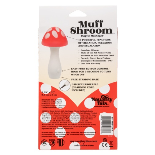 CEN - Naughty Bits Muff Shroom Vibro Massager 照片