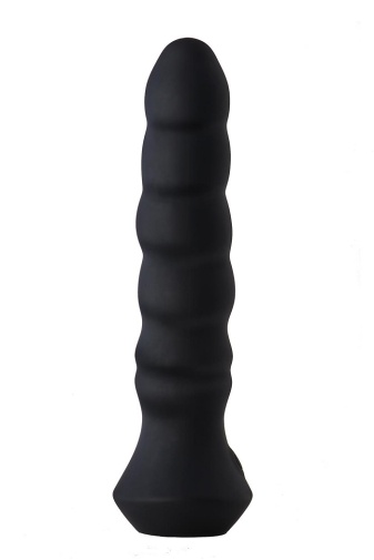 Dreamtoys - Regina 充电式刚硬肛门震动器 - 黑色 照片