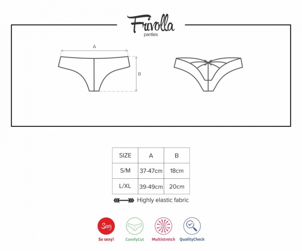 Do you have an appetite for... a little bit of amazing pleas... Obsessive - Frivolla Panties - Coral - S/M photo-9